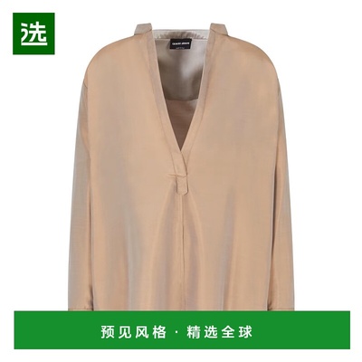 1h可退 香港直邮Giorgio Armani 缎面衬衫 GW001758TE18011长袖