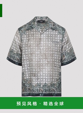 1h可退 香港直邮AMIRI 男士衬衫 AMTOSH1095900 SS2026 绿色 BAND