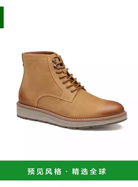 1h可退 【美国直邮】Johnston Murphy 男士防水 Upton Lug 平头靴