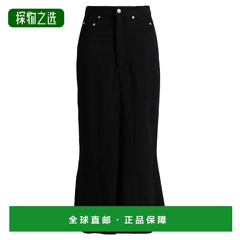 香港直邮rick owens 瑞克·欧文斯 女士 中长半身裙