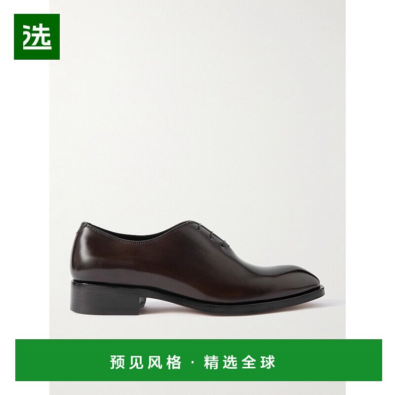 香港直邮Tom Ford 汤姆·福特 男士 Whole-Cut 漆皮牛津鞋 J1564L