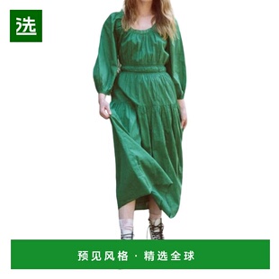 1h可退 【美国直邮】The Great女士连衣裙圆领修身时尚优雅自然舒