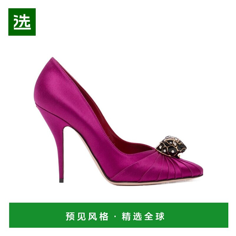 香港直邮Valentino 细跟高跟鞋 WS0NF8KUZ一脚蹬