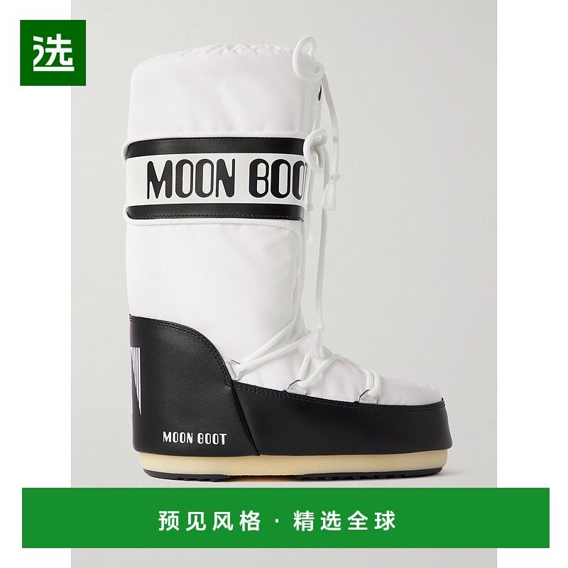 香港直邮moon boot 月亮靴 女士 Icon shell 仿皮雪地靴 80D14004