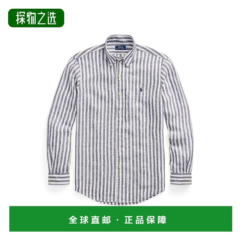 香港直邮Polo Ralph Lauren Polo 拉夫·劳伦 男士 亚麻衬衫