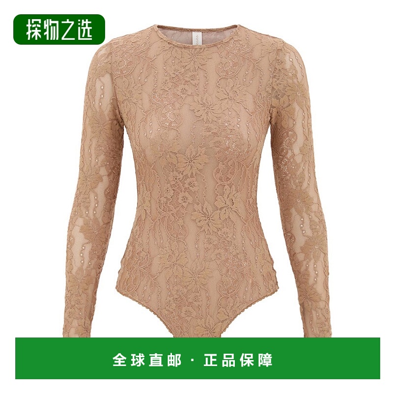 香港直邮Zimmermann 弹力蕾丝连体衣套装 8622TF25R性感