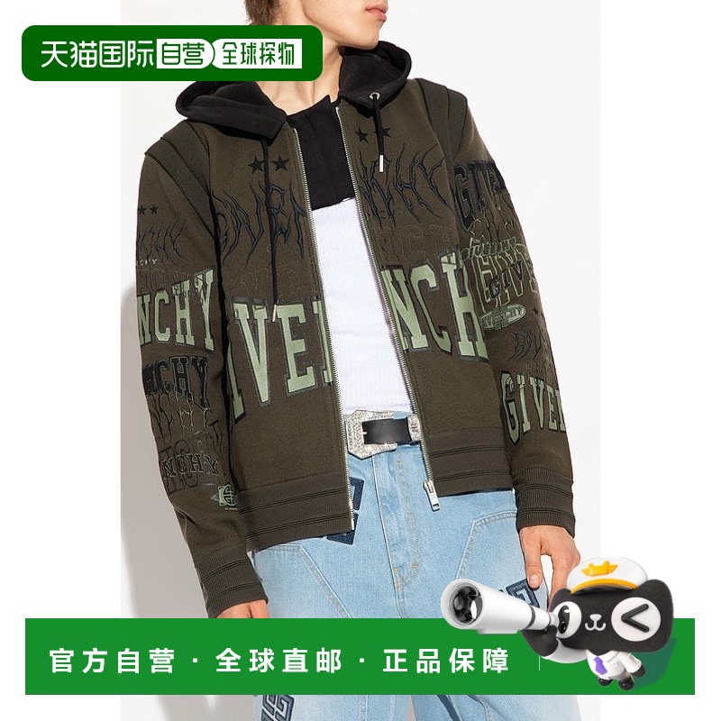 香港直邮Givenchy 拉链开衫 BM00ZD4YCC