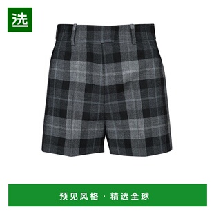 香港直邮DIOR 格紋短褲 迪奥 Christian 511P13A1640 女士 1h可退