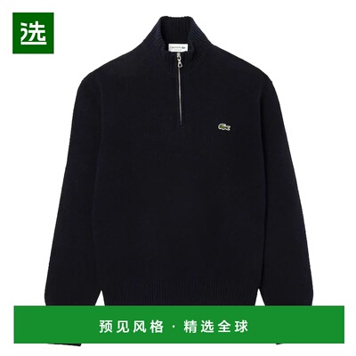 香港直邮LACOSTE 男士针织毛衣 AH3052BLU CO 蓝色 MAGLIONE UOMO