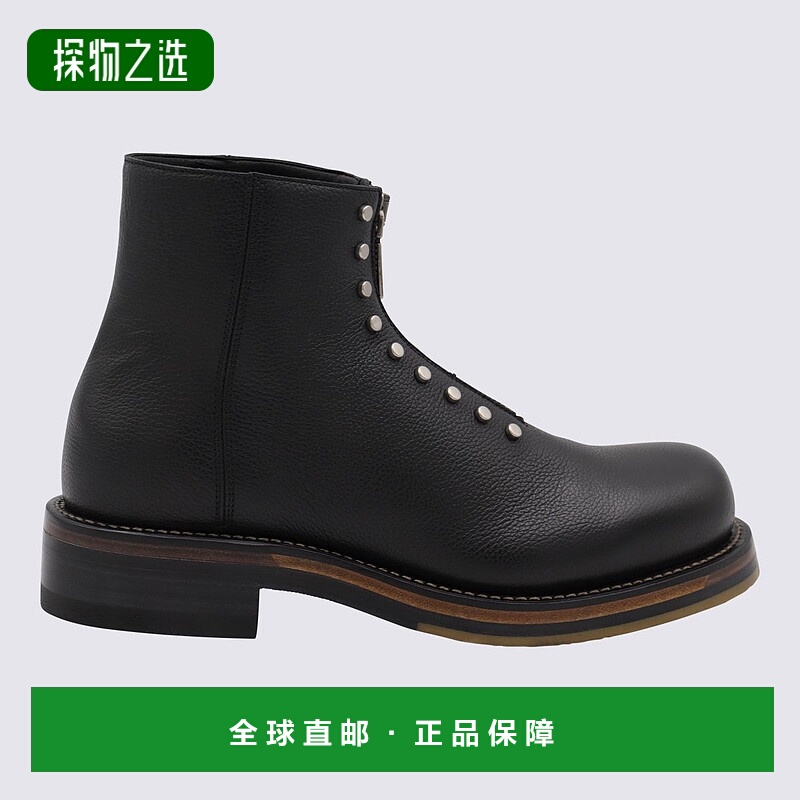 香港直邮mcqueen 亚历山大·麦昆 男士 Maker 拉链靴 831111WIAGG