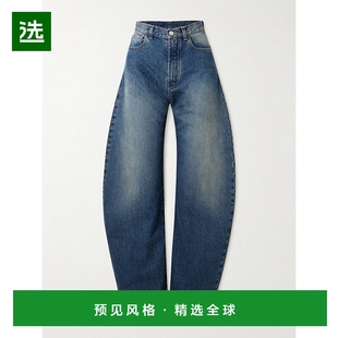 高腰牛仔裤 香港直邮Alaïa leg barrel AA9P0176T536A525BLE 女士