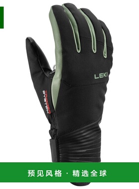 香港直邮LEKI 女士手套 2027310BLACKDUSTYGREEN