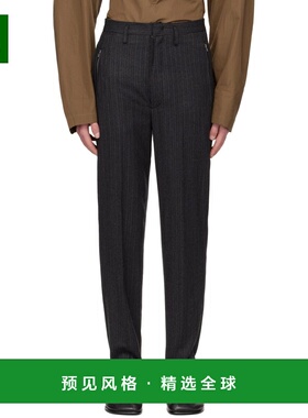 1h可退 香港直邮Hed Mayner 男士 灰色踩脚长裤 AW22P55 舒适时尚