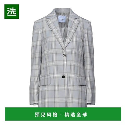 1h可退 香港直邮Dondup 女士 西装外套 grey灰色 舒适时尚