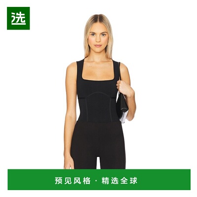 1h可退 香港直邮Fleur Du Mal 女士 有机棉坦克连体衣 BS0467