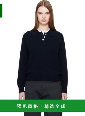 1h可退 香港直邮DAUGHTER 女士 海军蓝 Edith Polo 衫 HKN03893