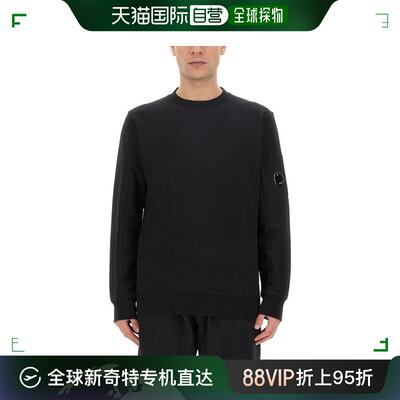 韩国直邮C.P. COMPANY23FW连帽卫衣男15CMSS022A 005086W999BLACK