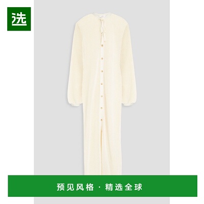 1h可退 香港直邮Frame Denim 女士 钩花棉混纺中长连衣裙 WE24KDR