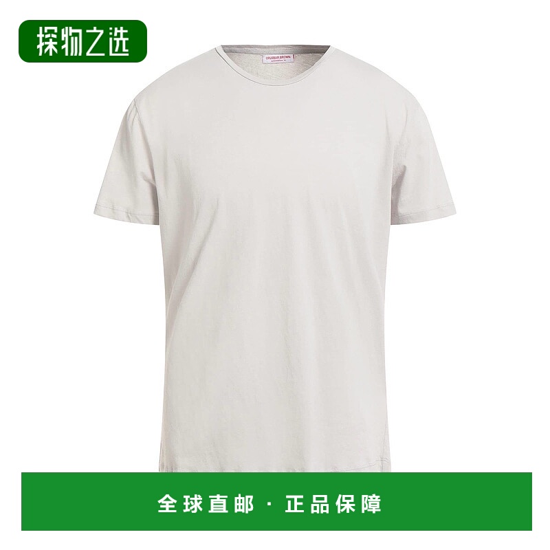 香港直邮Orlebar Brown 男士 基础款T恤 grey灰色 舒适时尚