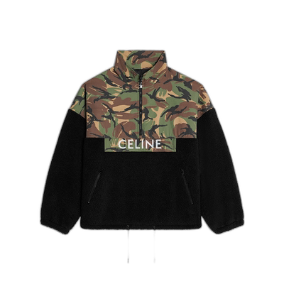 香港直邮Celine 高领长袖休闲夹克 2W67B188Y.