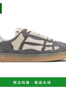 1h可退 香港直邮AMIRI 男士 灰色 Pacific Bones 运动鞋 AMFOSR11