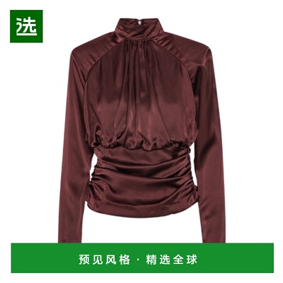 香港直邮ROTATE 女士外套 1150082734BORDEAUX SS2025 深棕色