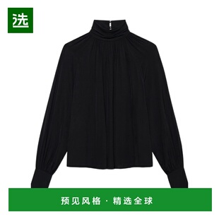 香港直邮Anine Bing 女士衬衫 A0711598BLK26 SS2026 黑色 ANNE T