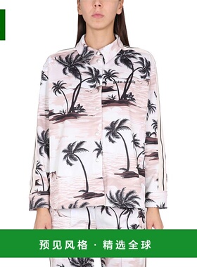 1h可退 欧洲直邮PALM ANGELS 女士衬衫PWGA050S23FAB0016110