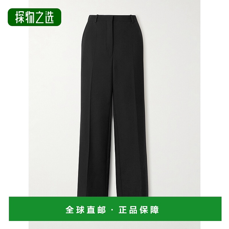 香港直邮calvin klein 女士 Etna 羊毛阔腿裤 LV0VY00384UB1