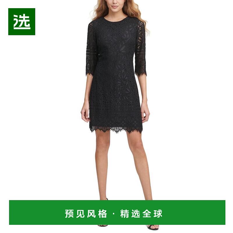 1h可退 【美国直邮】kensiekensie|蕾丝紧身连衣裙
