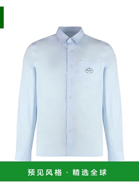 1h可退 香港直邮Prada 普拉达 男士 长袖纽扣衬衫 UCN425S22115MZ