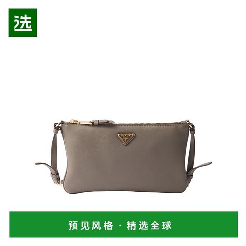 香港直邮Prada 拉链单肩包 1BC2382CYSVOVO