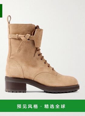 1h可退 香港直邮Jimmy Choo 周仰杰 女士 Rosabel 55 绒面革短靴