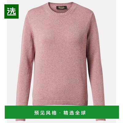 1h可退 香港直邮Loro Piana 诺悠翩雅 女士 Parksville 羊绒毛衣
