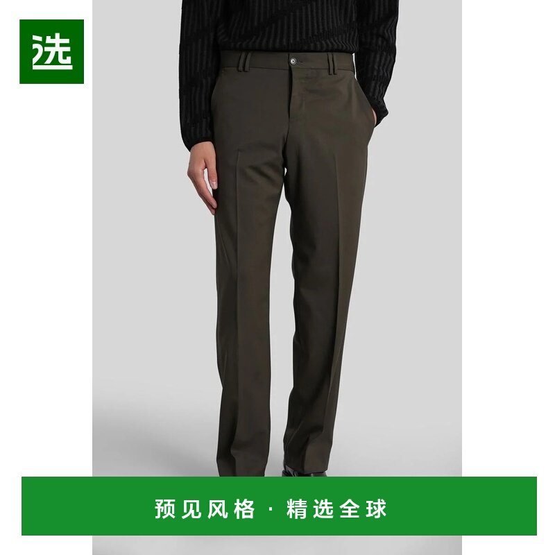 香港直邮PT Torino 男士休闲裤 424893AFJDB00REW AW2025 绿色,男装,休闲裤,淘宝优惠券,粉丝福利购,淘宝优惠卷