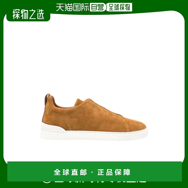 香港直邮Zegna 圆头运动鞋 LHSOYS4667Z杰尼亚男鞋