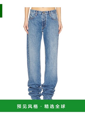 1h可退 香港直邮The Attico 女士 水洗牛仔长裤 250WCP00214DDD08