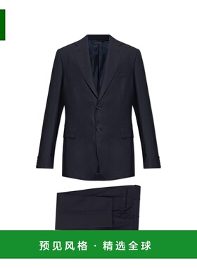 香港直邮BRIONI 男士西服 RANP18ODA244100 AW2025 蓝色西装