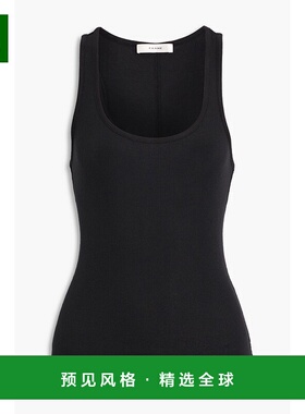 1h可退 香港直邮Frame Denim 女士 罗纹弹性莫代尔针织背心 WS24J