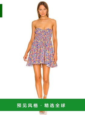 1h可退 香港直邮for love lemons 女士 Sasha 抹胸迷你连衣裙 CD2