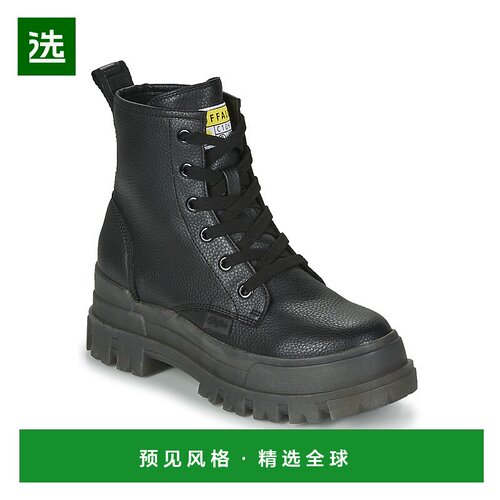 欧洲直邮Buffalo  ASPHA RLD 女士鞋子靴子 1622067-BLACK
