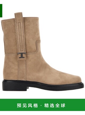 香港直邮Tod's 圆头短筒靴 XXW20L0IM60RE0女靴