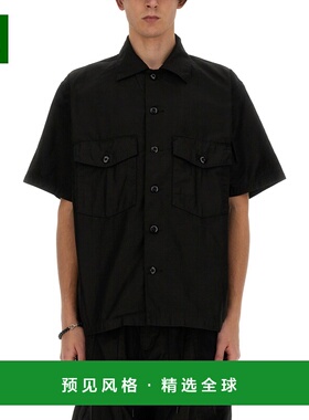 1h可退 香港直邮Needles 男士 棉质衬衫 OT215BBLACK black黑色