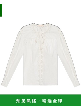 香港直邮ULLA JOHNSON 女士衬衫 PF250217PRISTINE AW2025