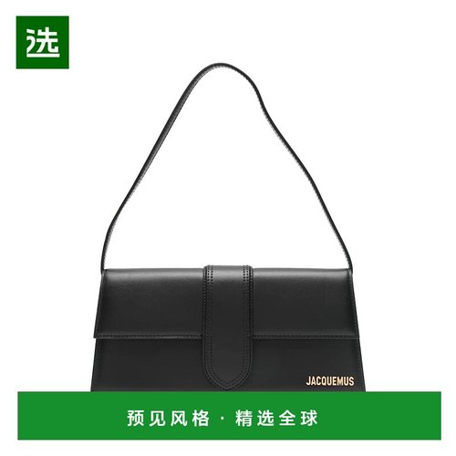1h可退 香港直邮Jacquemus 女士 LE BAMBINO 长款光滑皮革托特包