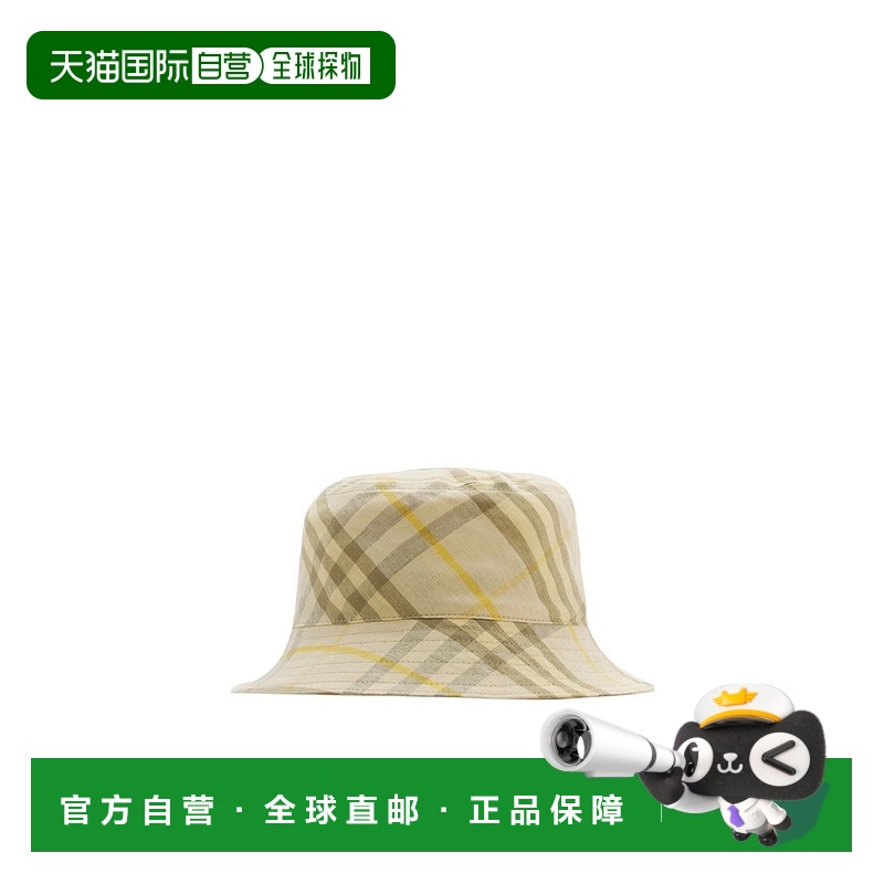 香港直邮Burberry 拼接设计渔夫帽子 80903621博柏利高级感 正品