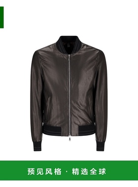 1h可退 香港直邮Tagliatore 男士 JUSTIN 皮革夹克 JUSTINCHI2306