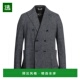 香港直邮Circolo 舒适时尚 1901 西装 1h可退 grey灰色 男士 外套