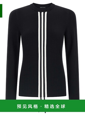 1h可退 香港直邮Y-3 女士 黑色毛线衫 KB3692 black黑色 舒适时尚