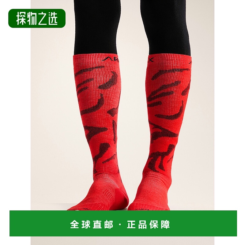 欧洲直邮Arc'teryx 始祖鸟 GROTTO美利奴羊毛滑雪袜